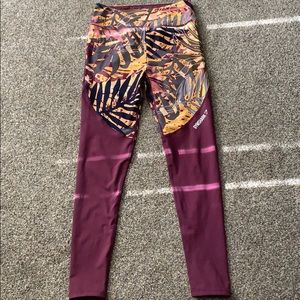 Gymshark Tropical Pattern Leggings